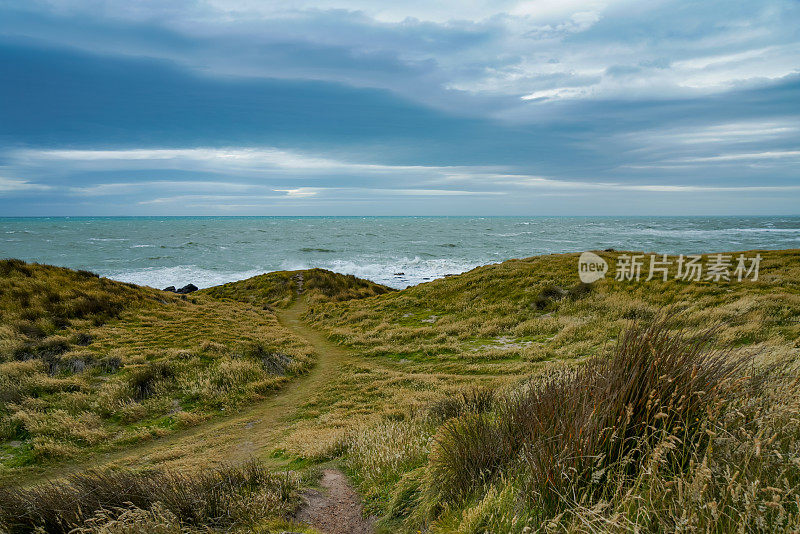 Waipapa Point灯塔，南岛，新西兰